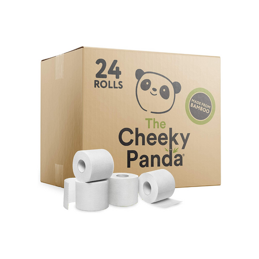 Naked Premium Eco-Friendly Bamboo Toilet Paper - 24 Rolls Bulk Pack