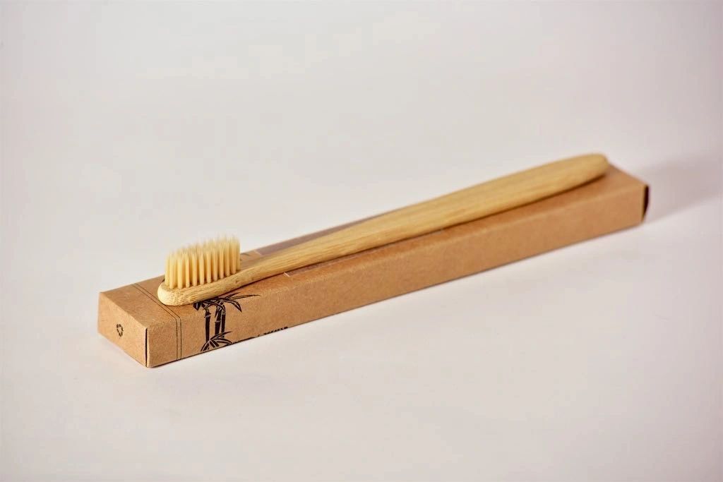 BeNat Environment-Friendly Wood Toothbrush Bamboo/Nylon fiber